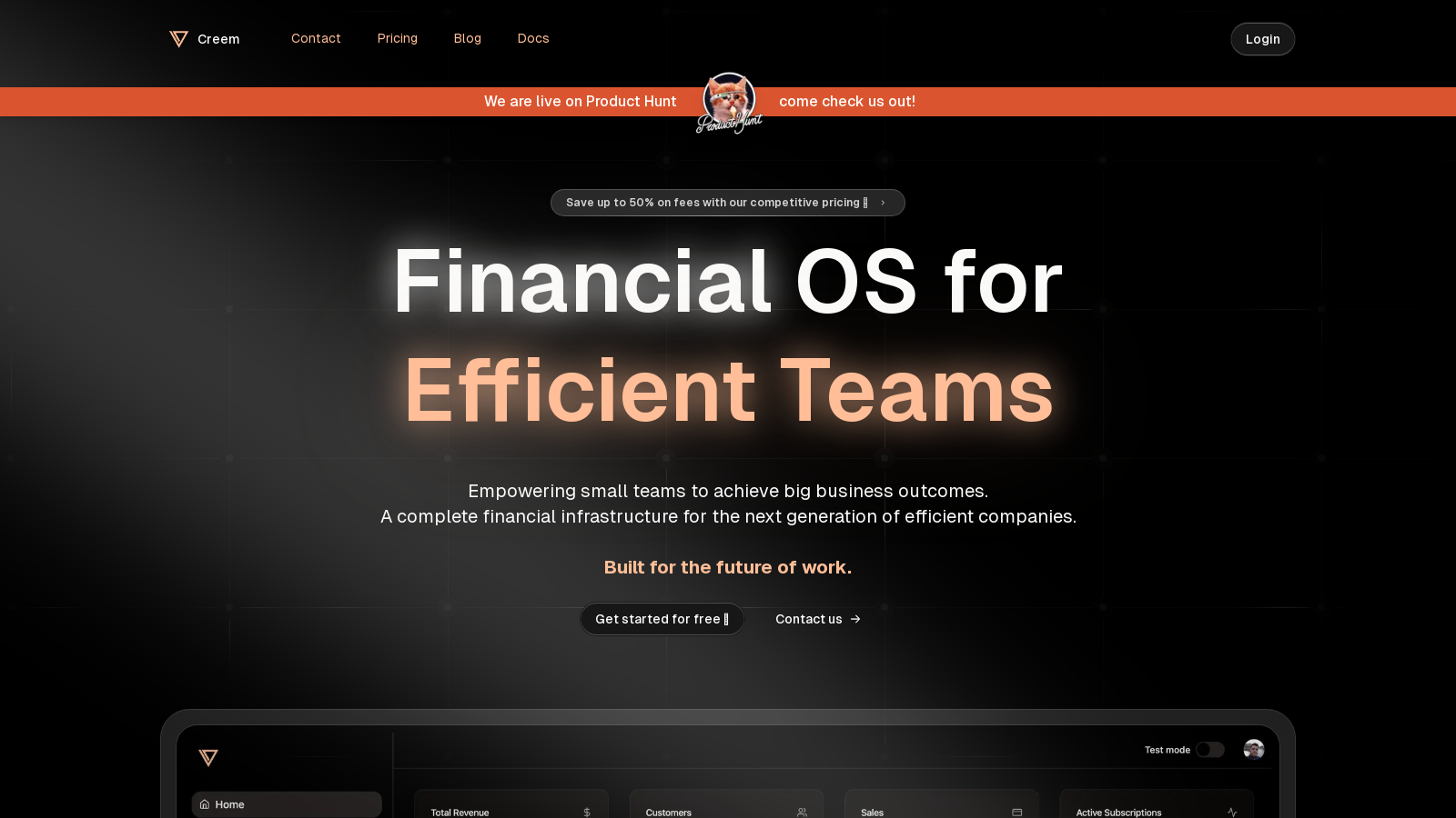 Creem Screenshot - Interface Preview