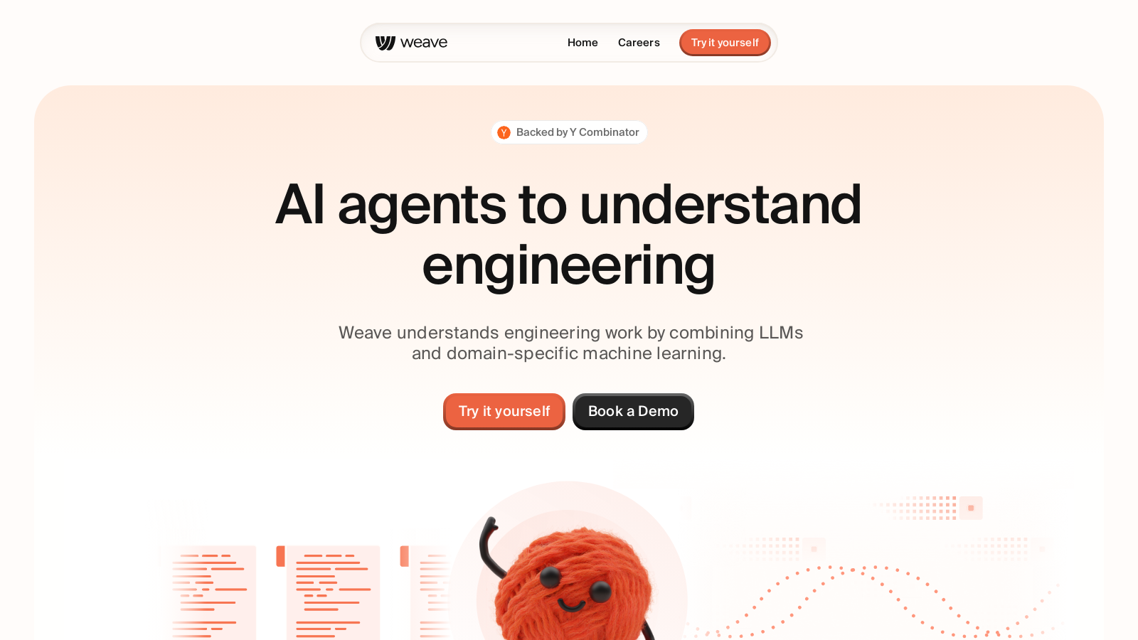 Weave スクリーンショット - インターフェースプレビュー