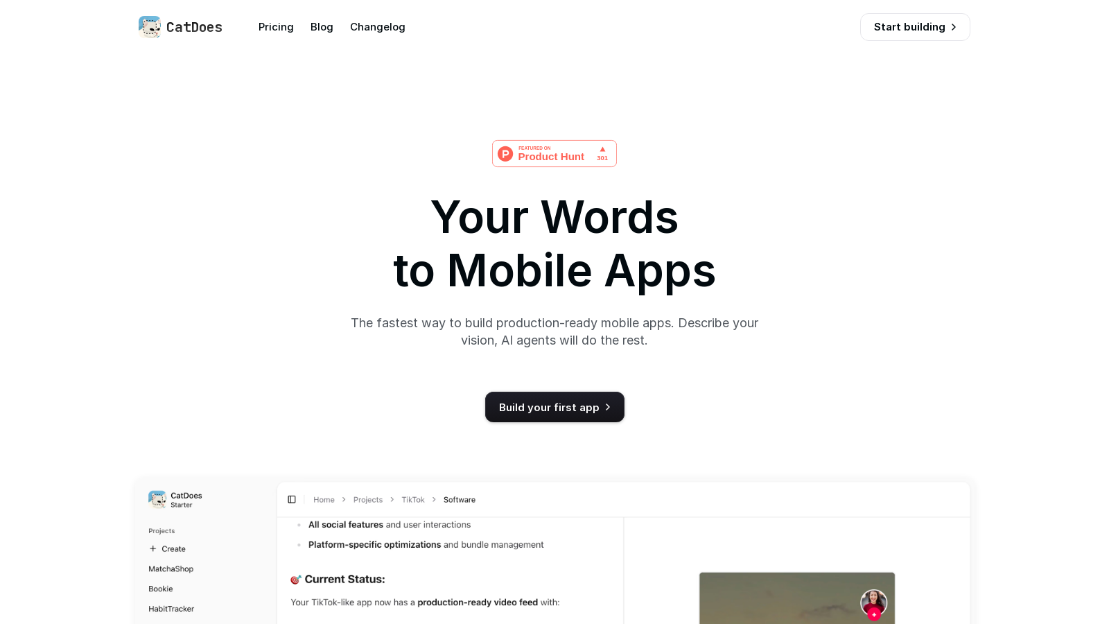 CatDoes Screenshot - Anteprima dell'interfaccia