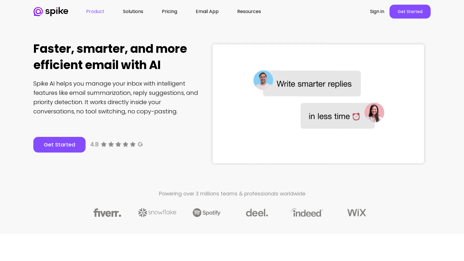 Spike スクリーンショット - インターフェースプレビュー