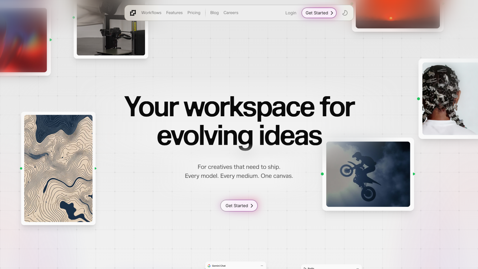 Fuser Screenshot - Anteprima dell'interfaccia