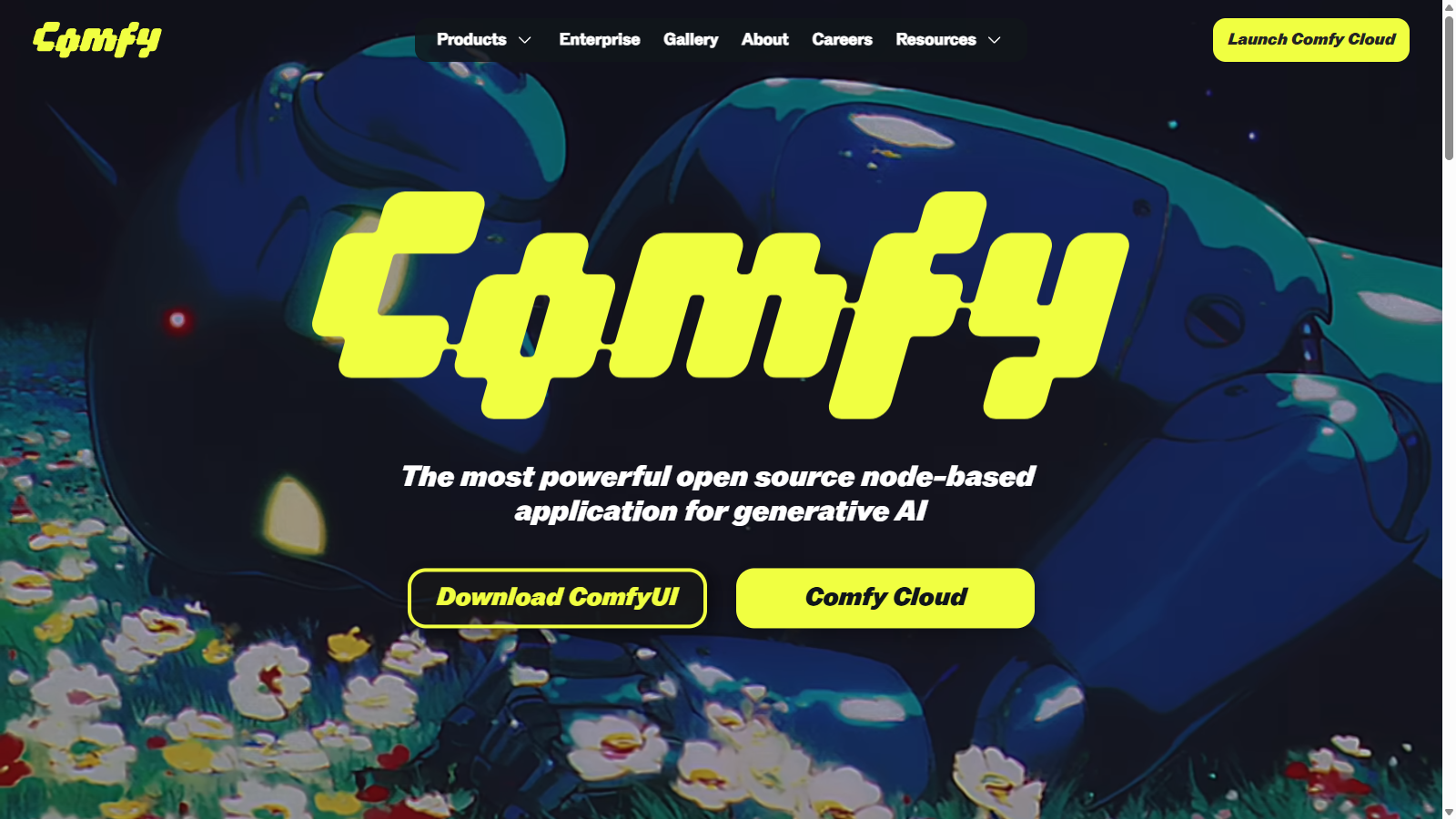 ComfyUI Screenshot - Anteprima dell'interfaccia