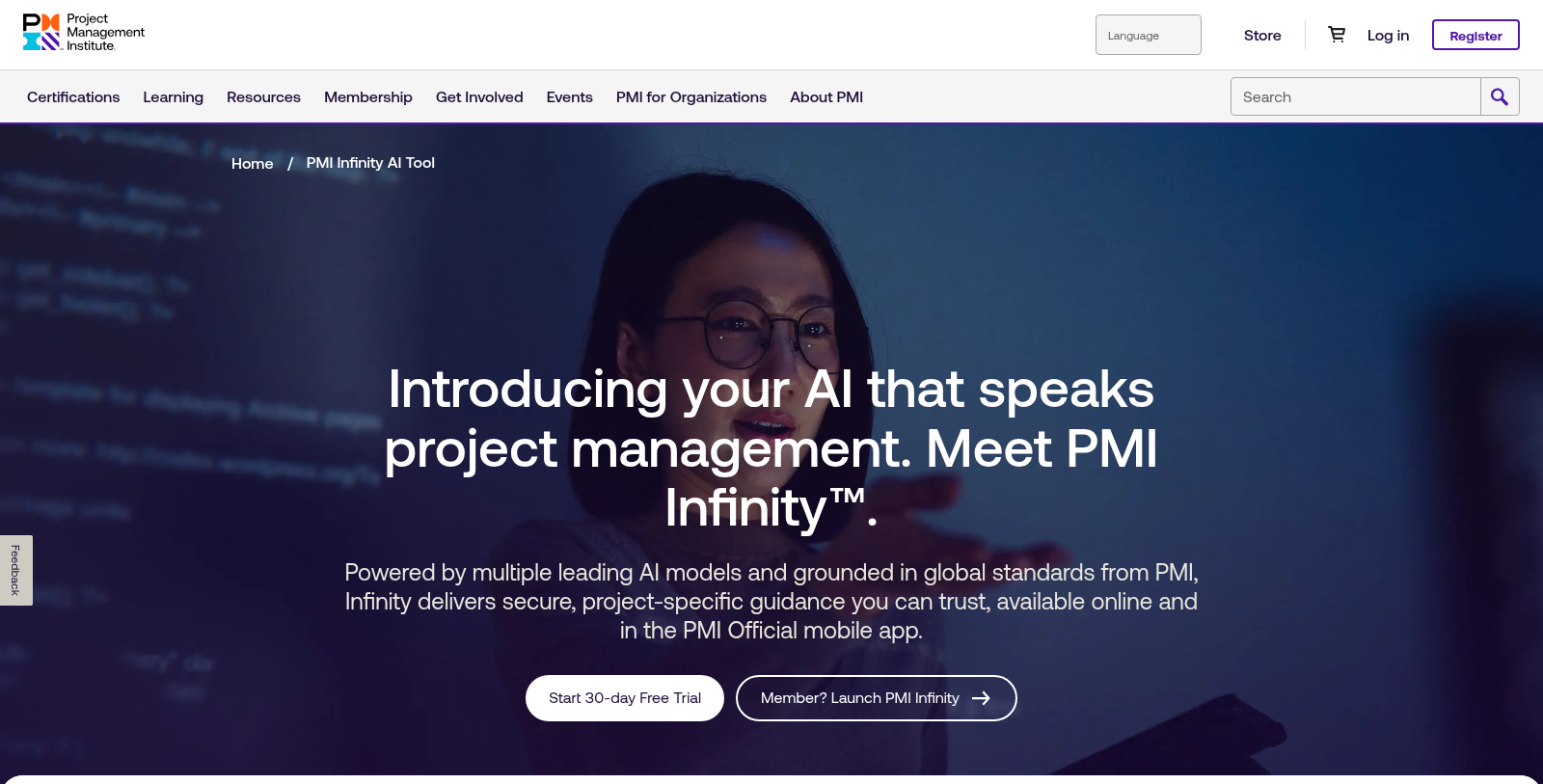 PMI Infinity स्क्रीनशॉट - इंटरफ़ेस पूर्वावलोकन