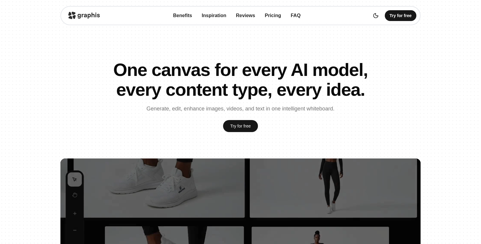 Graphis スクリーンショット - インターフェースプレビュー