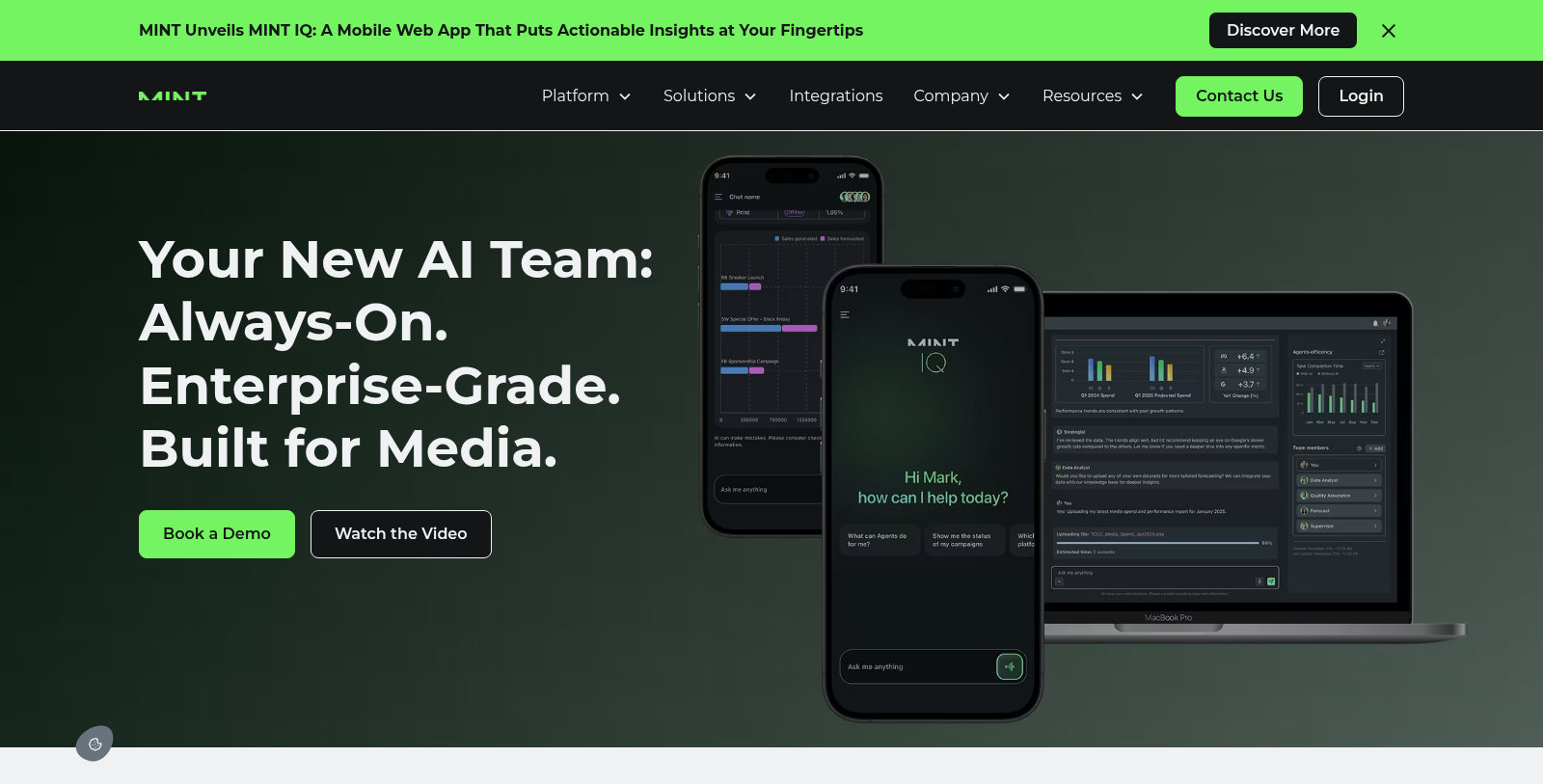MINT Screenshot - Anteprima dell'interfaccia