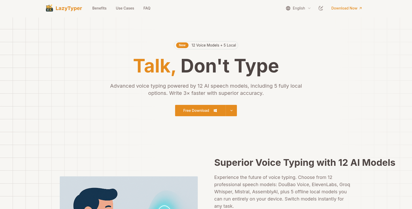 LazyTyper Screenshot - Schnittstellenvorschau