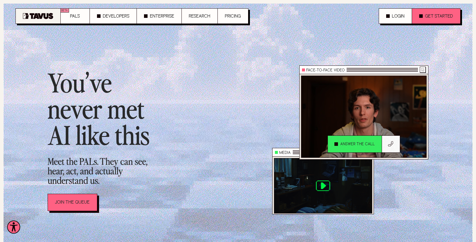Tavus Screenshot - Interface Preview