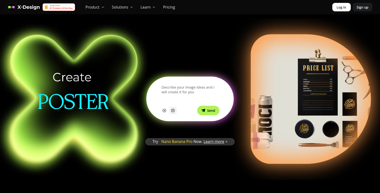 X-Design स्क्रीनशॉट - इंटरफ़ेस पूर्वावलोकन