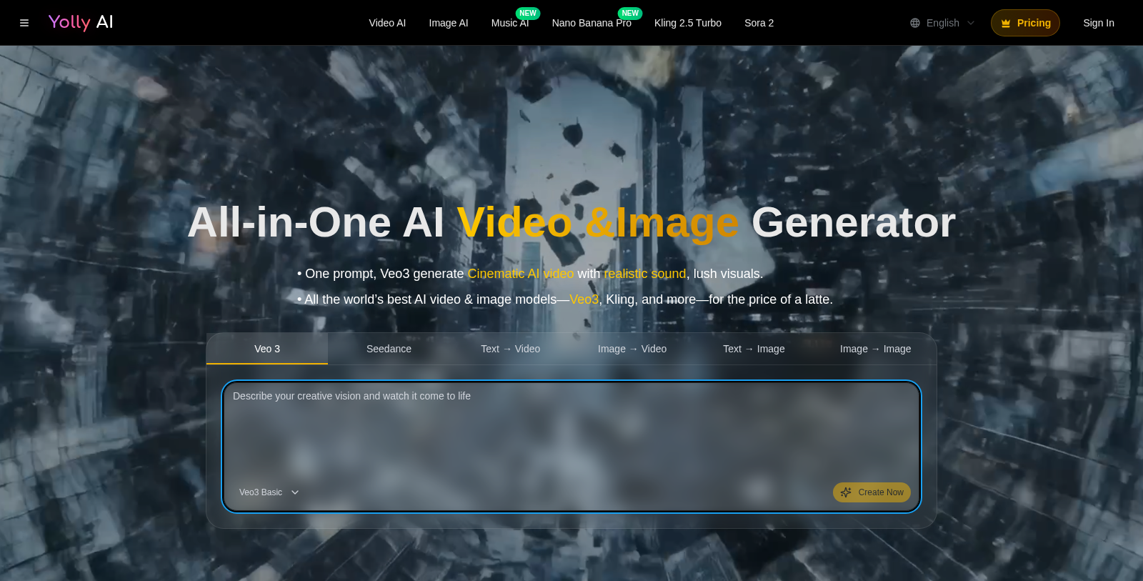 Yolly AI Screenshot - Interface Preview