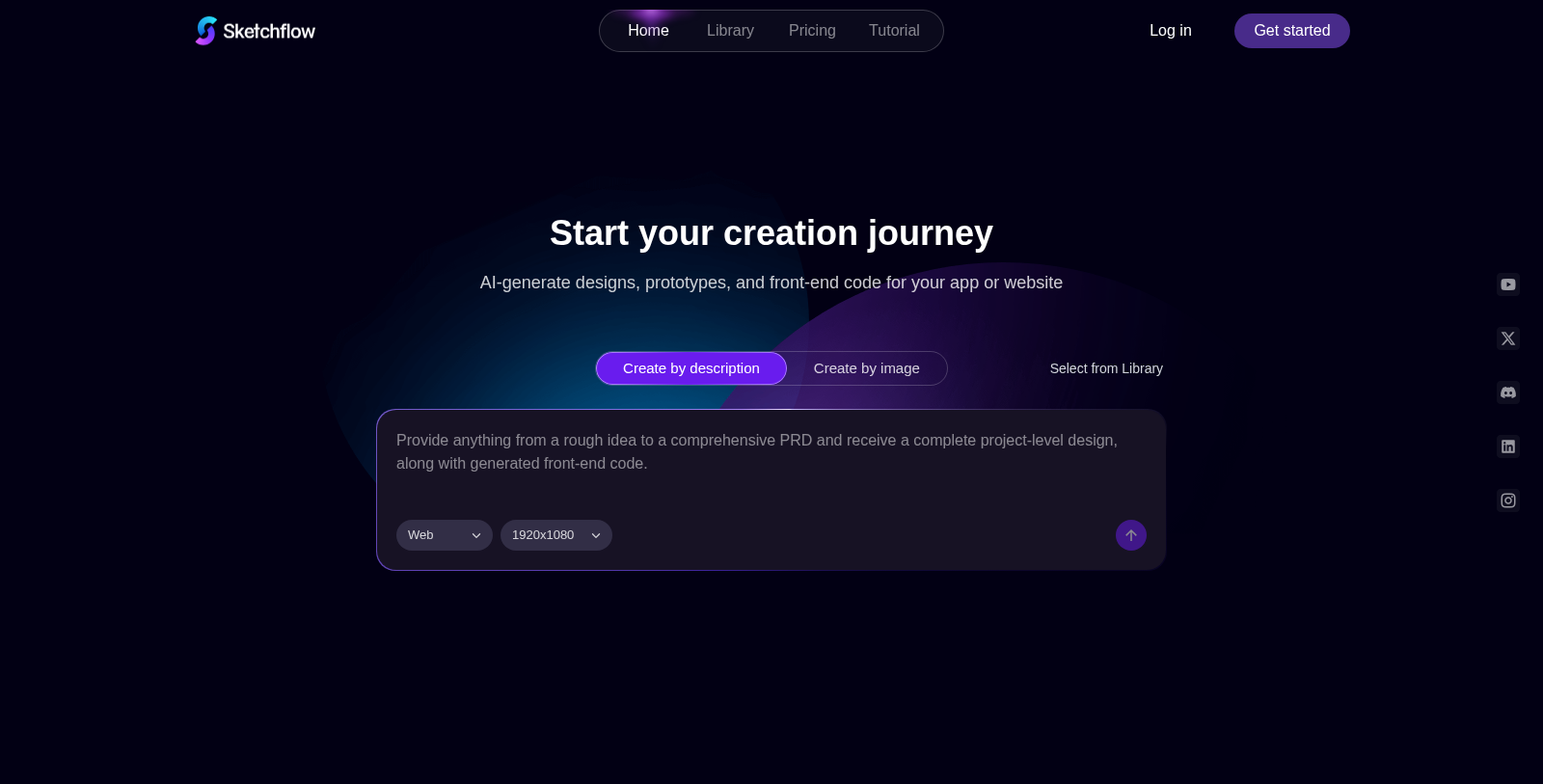 Sketchflow Screenshot - Interface Voorbeeld