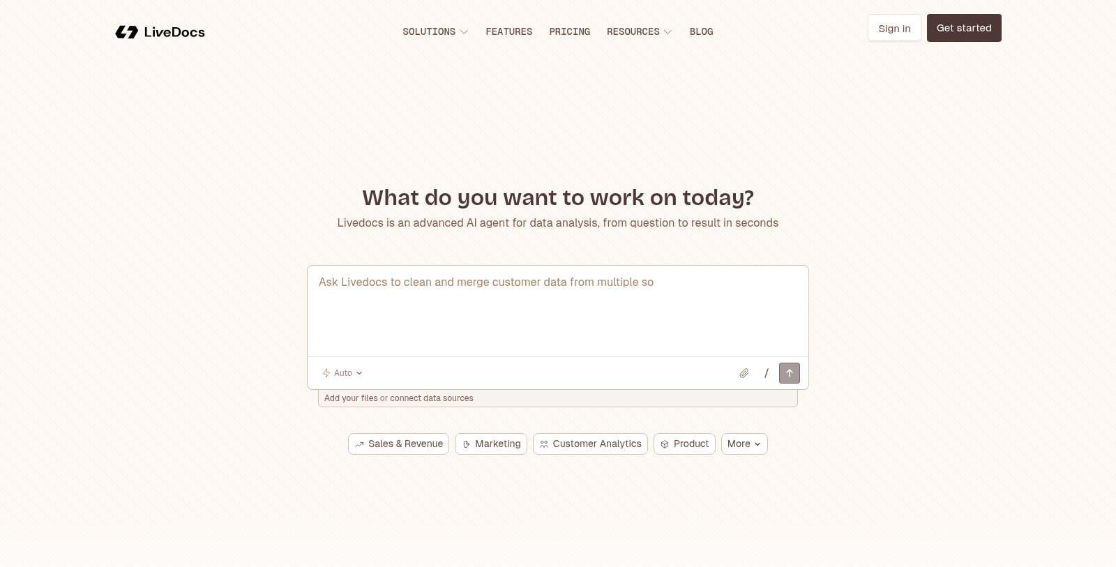 Livedocs Снимка - Преглед на интерфейса