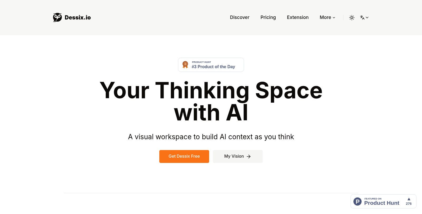 Dessix Screenshot - Interface Voorbeeld